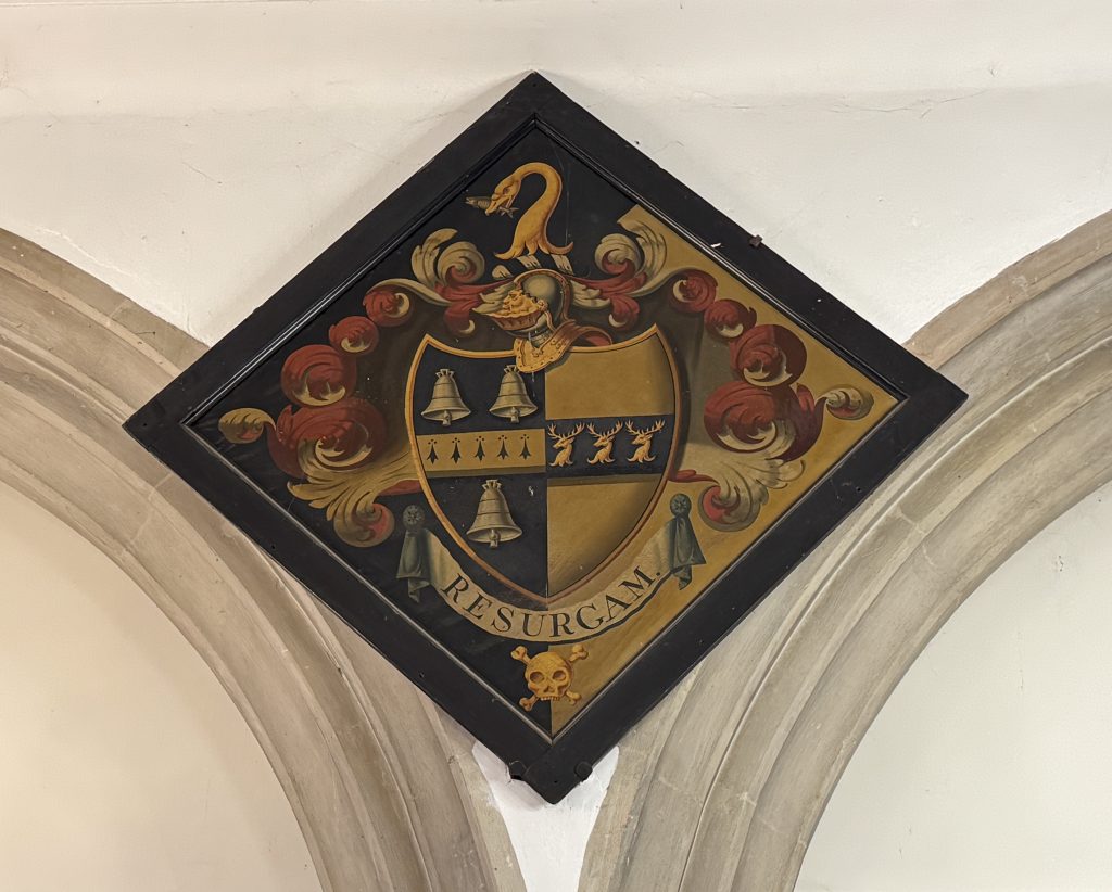 hatchment for John Bell 1800